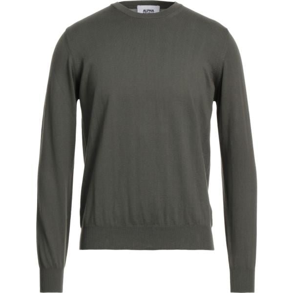 pullovers Alpha Studio grigio tinta unita
