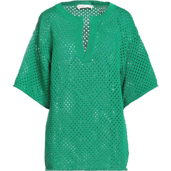 pullovers Pdr Phisique Du Role verde tinta unita