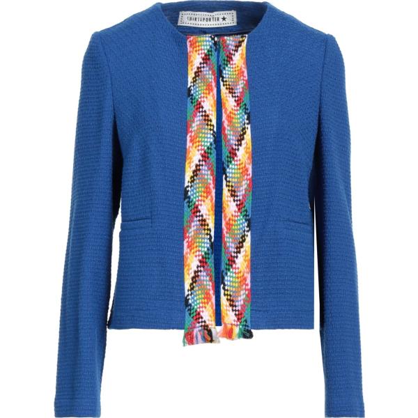 blazer Shirtaporter blu a righe