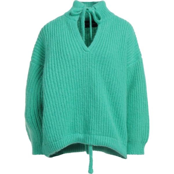 maglieria Antonella Rizza verde tinta unita