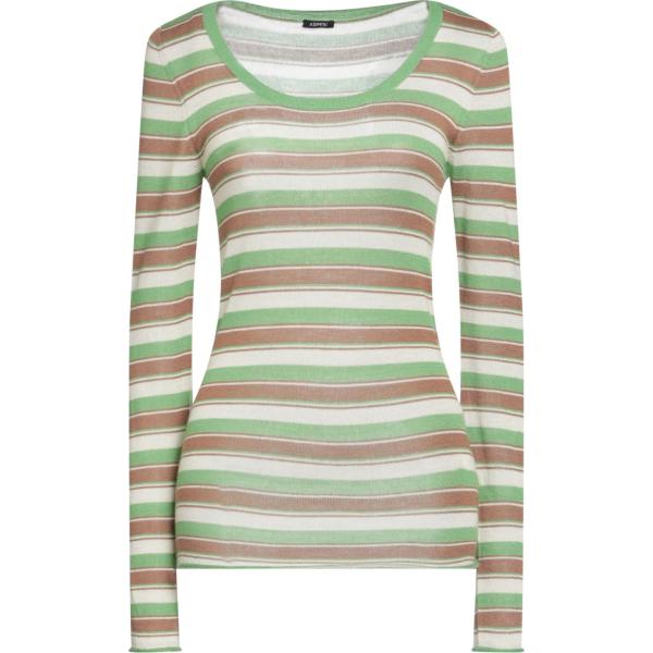 pullovers Aspesi grigio a righe