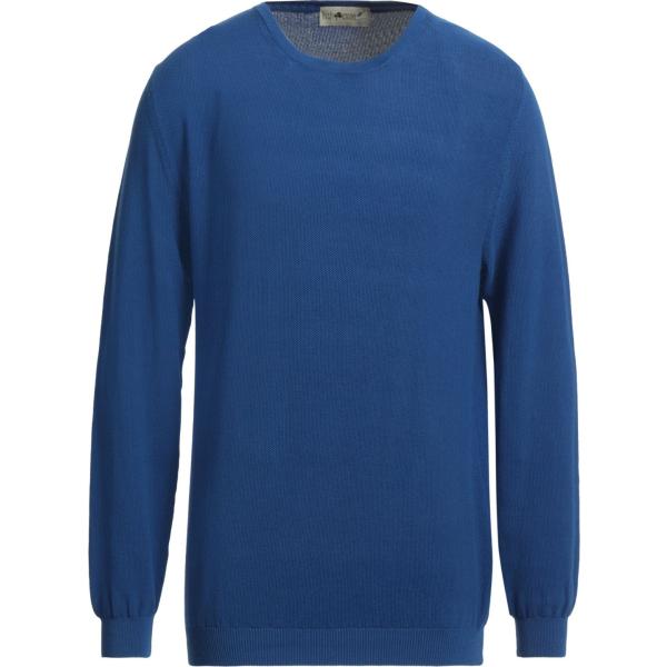 pullovers Irish Crone blu tinta unita