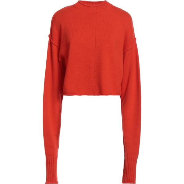 pullovers Sportmax arancione tinta unita