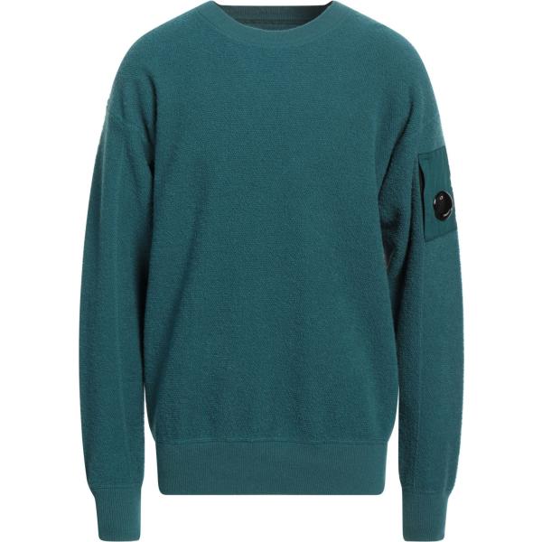 pullovers C.p. Company verde tinta unita
