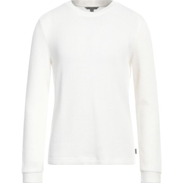 pullovers John Varvatos bianco tinta unita