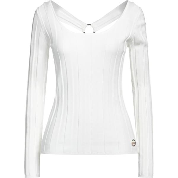 pullovers Pinko bianco tinta unita