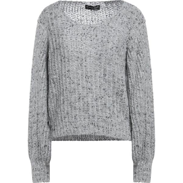 pullovers Vanessa Scott grigio tinta unita
