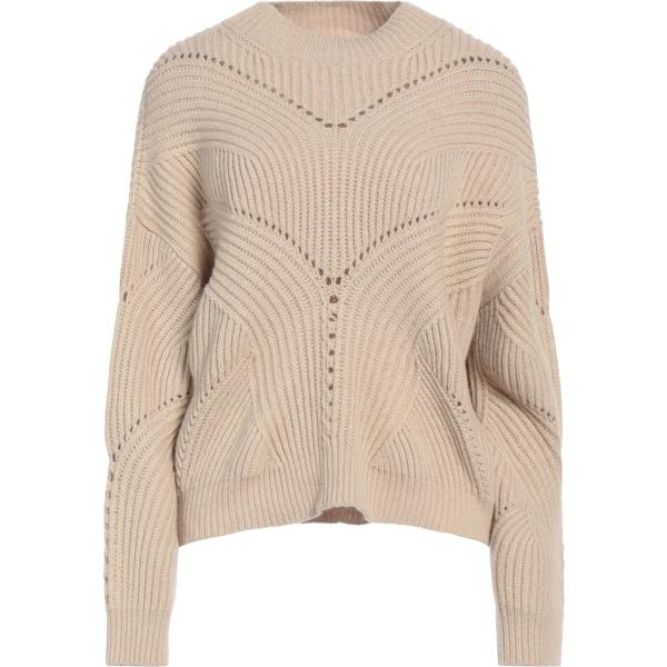 pullovers Fabiana Filippi marrone tinta unita