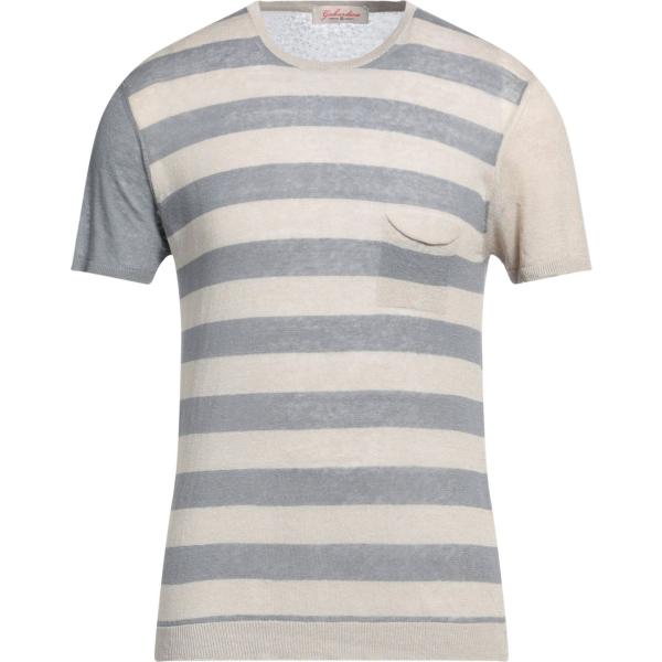 pullovers Gabardine grigio a righe