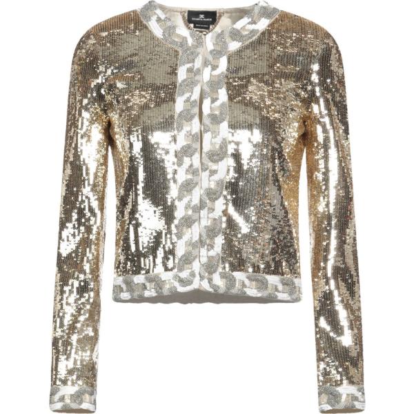 blazer Elisabetta Franchi multicolore tinta unita