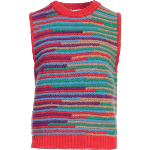 pullovers Attic And Barn rosso a righe