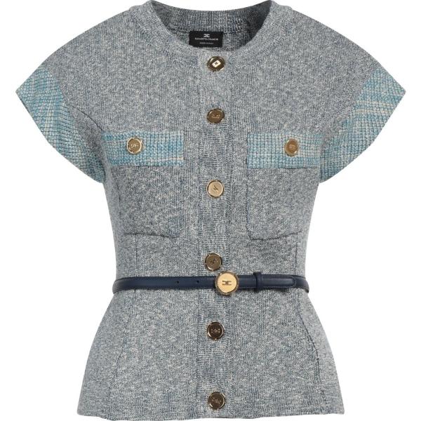 cardigans Elisabetta Franchi blu