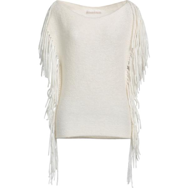 pullovers Liviana Conti bianco tinta unita