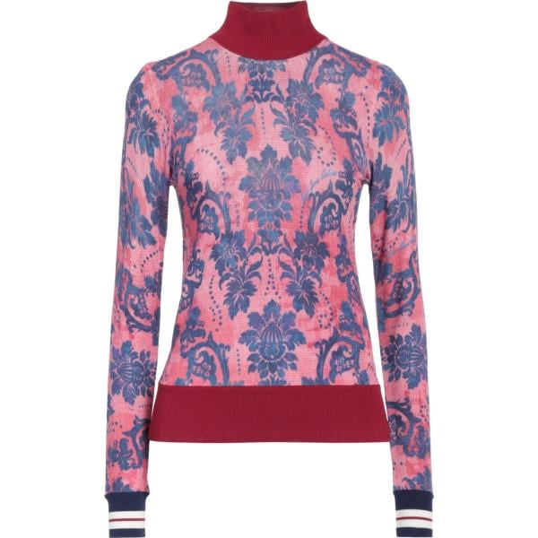 maglieria Versace Jeans Couture rosa a fiori