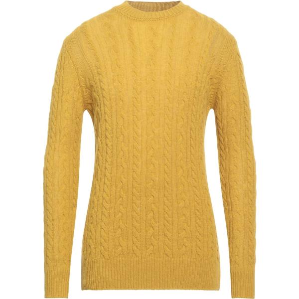 pullovers Filippo De Laurentiis giallo tinta unita