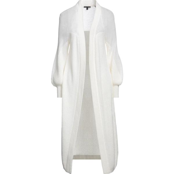 cardigans Armani Exchange bianco tinta unita