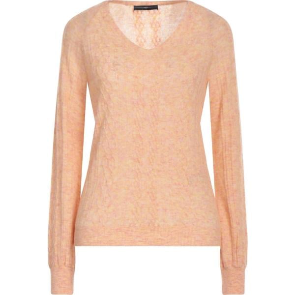 pullovers High arancione tinta unita