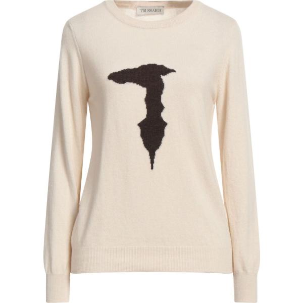 pullovers Trussardi marrone