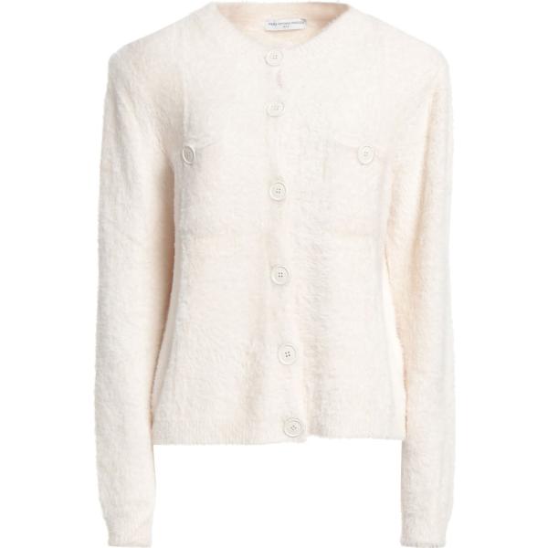 cardigans Mvp Wardrobe bianco tinta unita