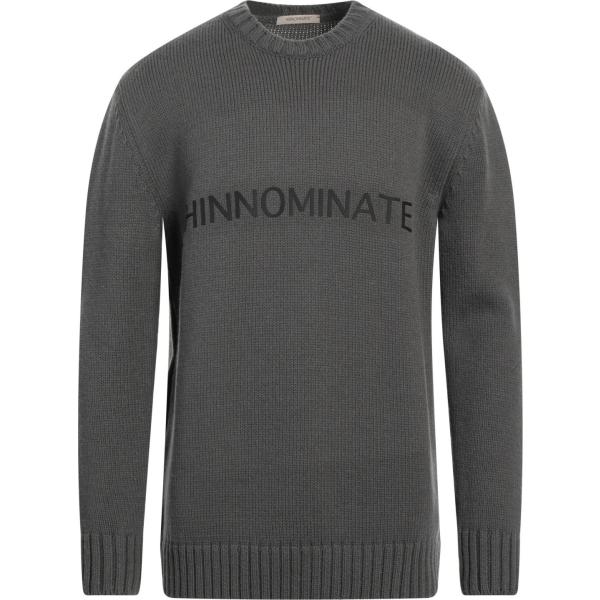 pullovers Hinnominate grigio tinta unita