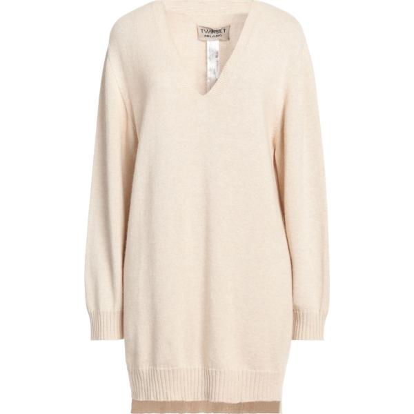 pullovers Twinset rosa tinta unita