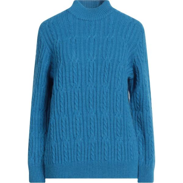 maglieria Stefanel blu tinta unita