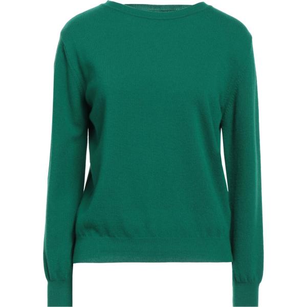 pullovers Bellwood verde tinta unita