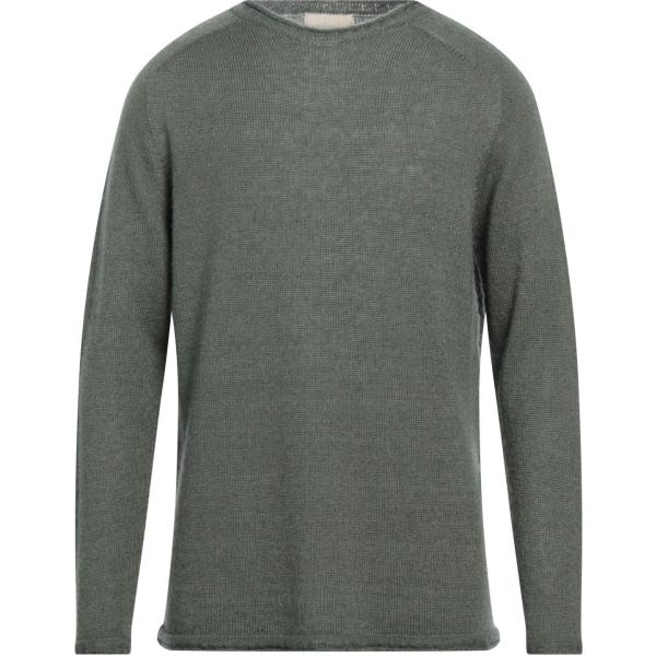 pullovers 120% Lino grigio tinta unita