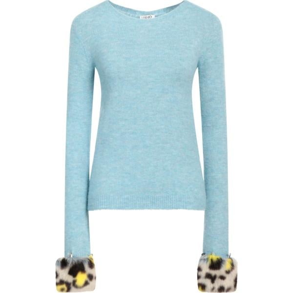 pullovers Liu •Jo blu tinta unita