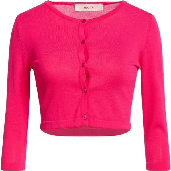 cardigans Jucca rosso tinta unita