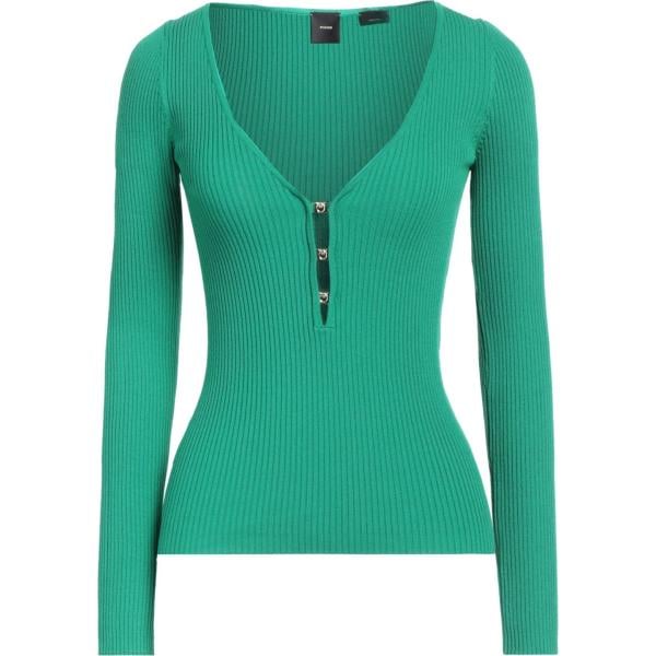 pullovers Pinko verde tinta unita