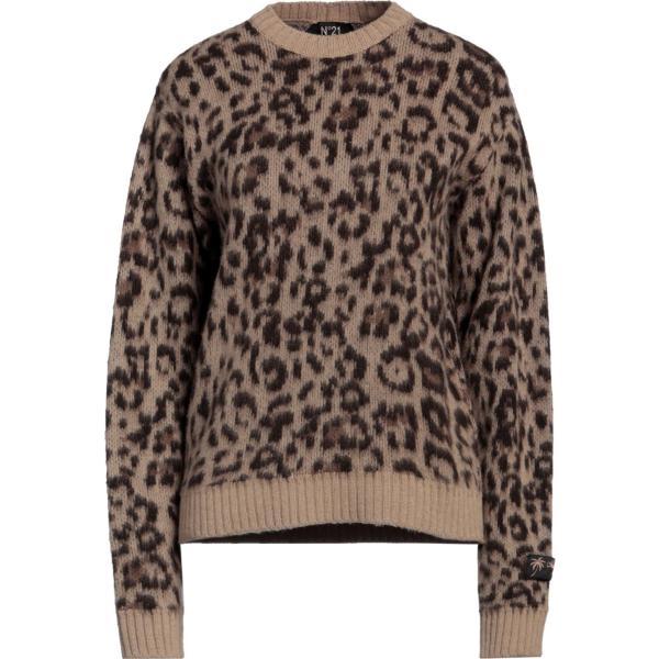 pullovers N°21 marrone animalier
