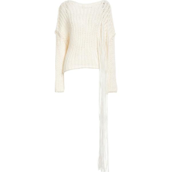pullovers Isabel Benenato bianco tinta unita