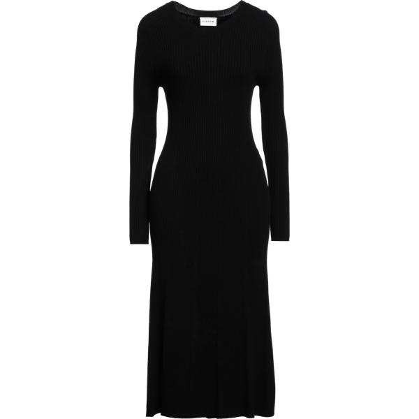 vestiti midi/longuette P.a.r.o.s.h. nero