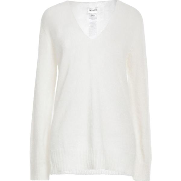 pullovers P.a.r.o.s.h. bianco tinta unita