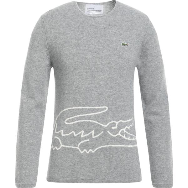 pullovers LACOSTE x COMME des GARÇONS ... grigio