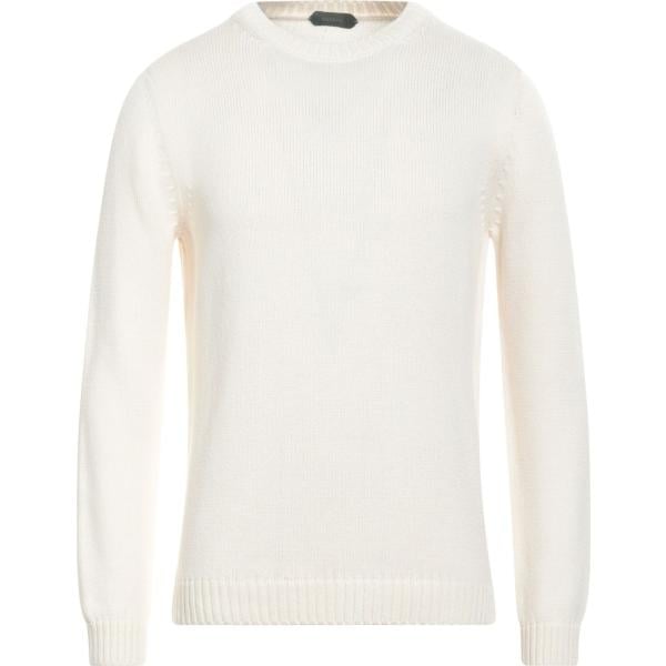 pullovers Zanone bianco tinta unita