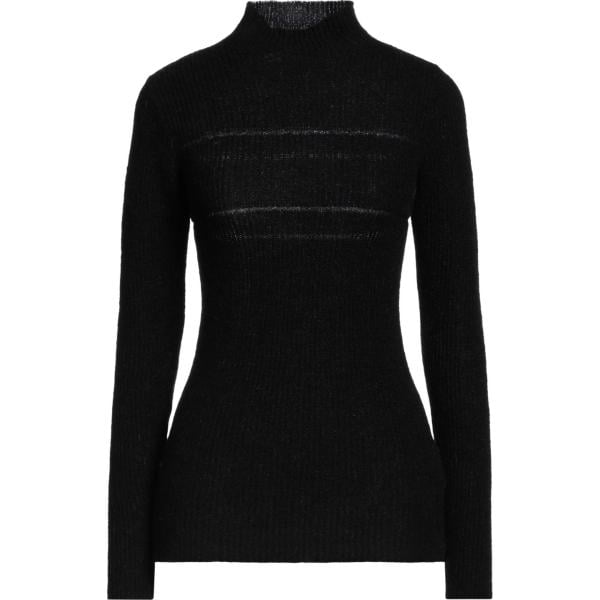 maglieria Msgm nero tinta unita