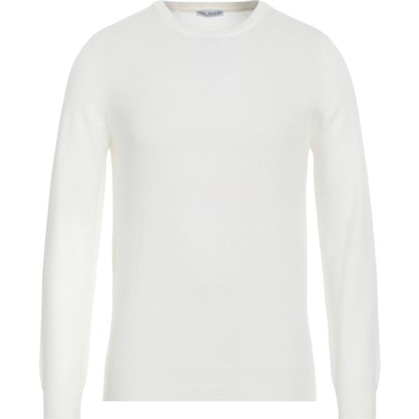 pullovers Albas bianco tinta unita
