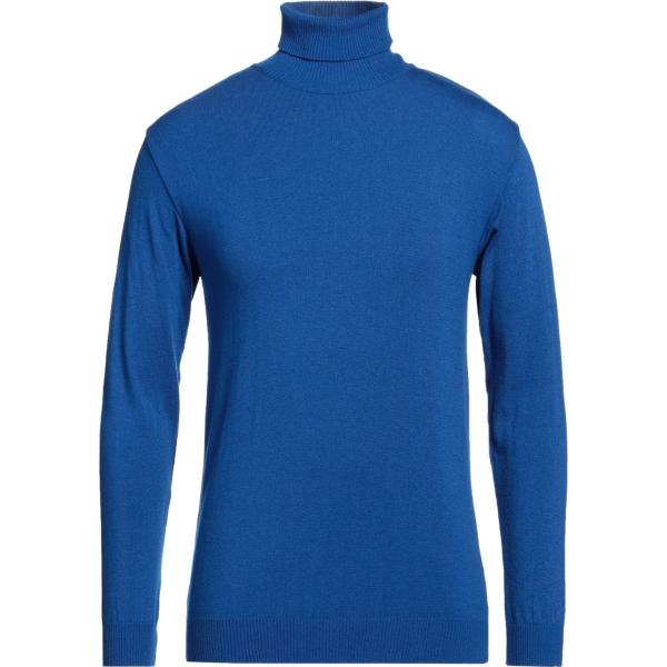 maglieria Officine Del Cashmere blu tinta unita