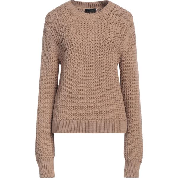 pullovers Theory marrone tinta unita