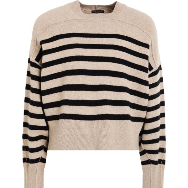 pullovers Rag & Bone marrone a righe