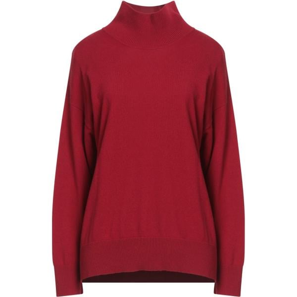 maglieria Alpha Studio rosso tinta unita