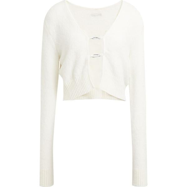cardigans Heron Preston bianco tinta unita