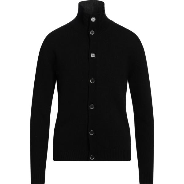 cardigans Barena nero tinta unita