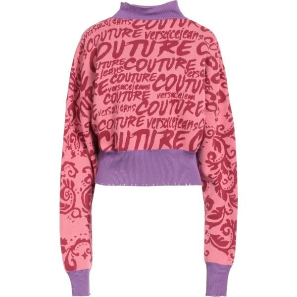 maglieria Versace Jeans Couture rosa
