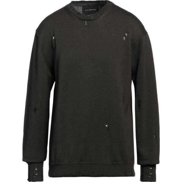 pullovers John Richmond nero tinta unita