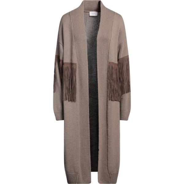 cardigans Snobby Sheep marrone tinta unita