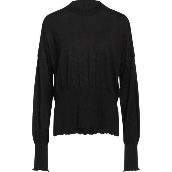 pullovers Snobby Sheep nero tinta unita