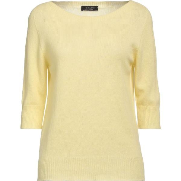 pullovers Aragona giallo tinta unita
